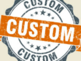 Custom garage doors logo