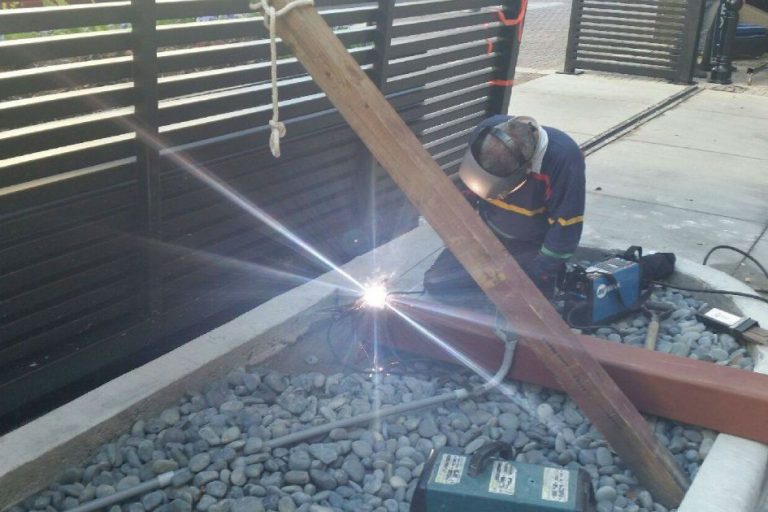 Med Center Custom Gate Custom built security gate Med Center TX