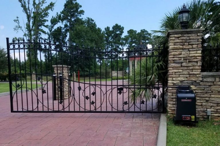 West Univeristy Security Gate Automatic electric security gate residential West University TX
