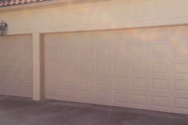Completed automatic garage doors project