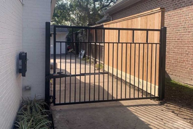 Completed swing gate opener project.