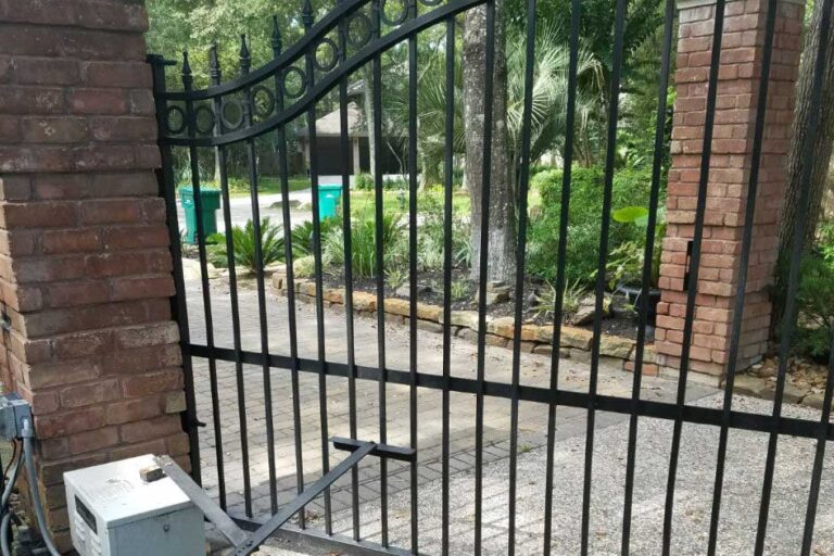 Woodlands-TX-Gate-Project Woodlands TX Gate project completed.