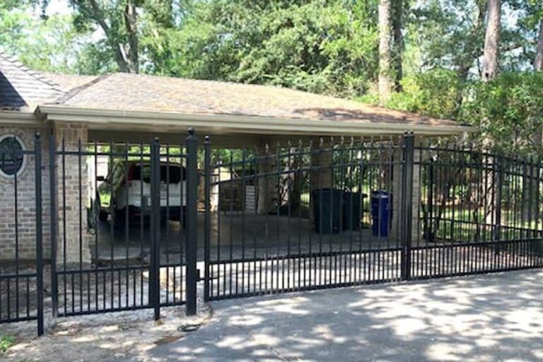 Completed fence fabrication project.