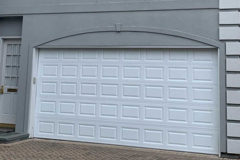 Completed project new install Chi overhead door in Houston.